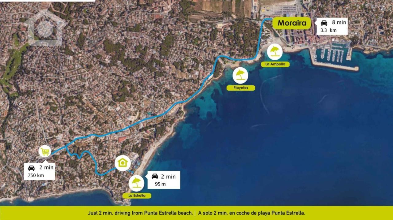 Solhabitat Moraira Dreams Villa Екстериор снимка